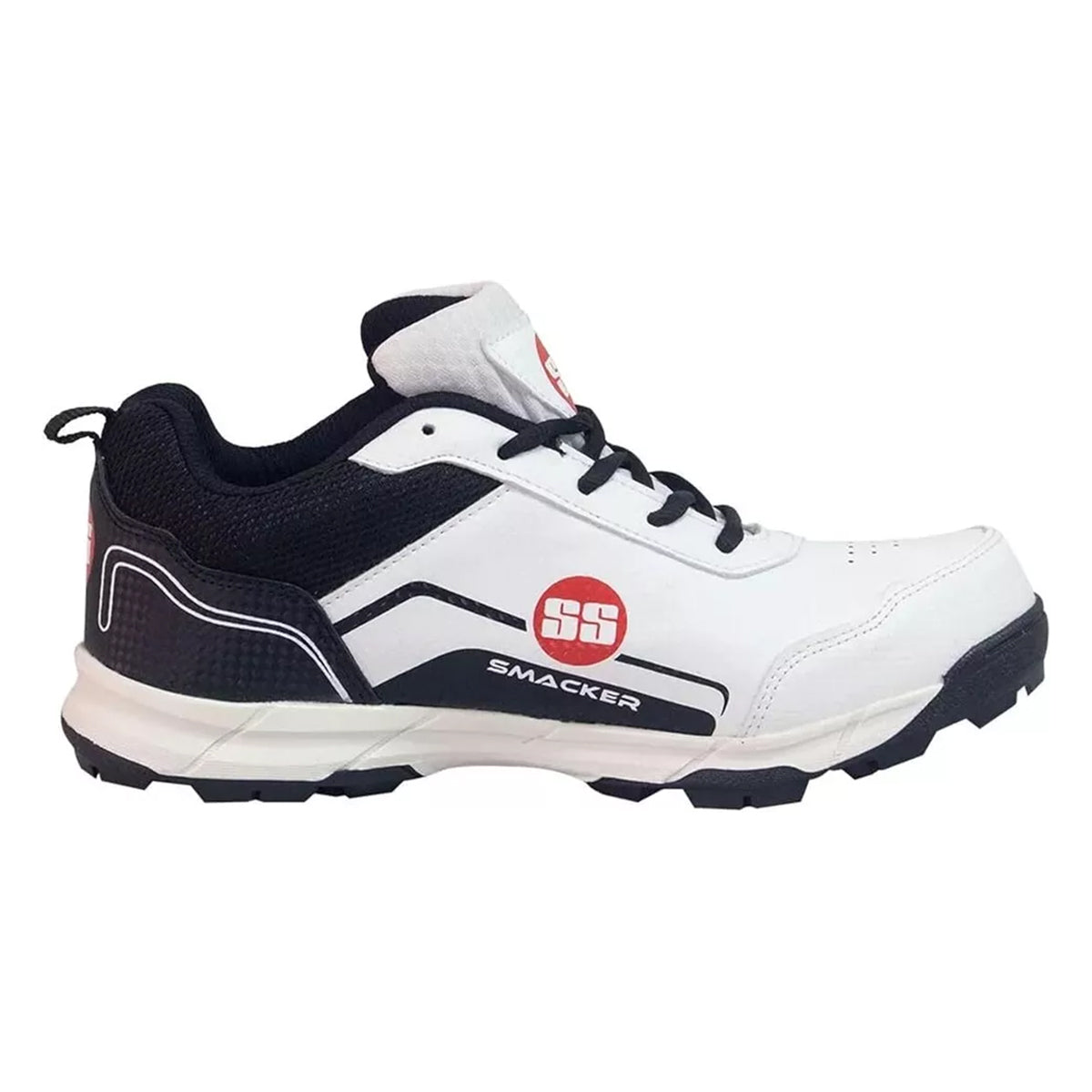 SS SMACKER Cricket Shoe | For Mens & Boys | Material: Polyurethane (PU) | lightweight | Improved Stability in the Game