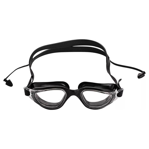 Endless EL1002 Stylish Swimming Goggle with Anti-Fog and UV Protection | Blue | Material : Silicon, Plastic | With Adjustable Strap and Ear Buds | Soft Silicon Gasket for Leak Proof | With Hard Case