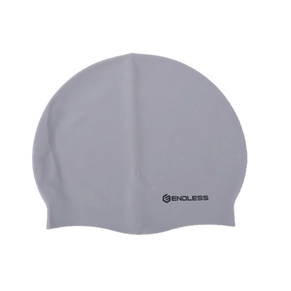 Endless EL1019 Classic Comfortable Plain Silicon Swimming Cap | Material : Silicon | Fully Elastic Waterproof Swimming Cap for Long and Short Hair with Thicker Edge | For Adults, Women and Men