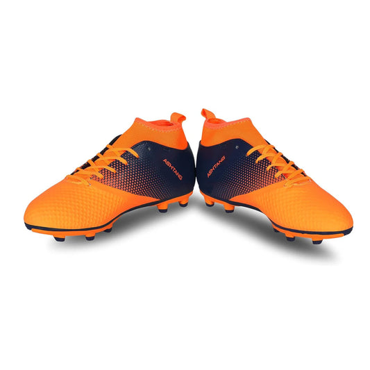Nivia Ashtang Football Shoes | Synthetic Leather | PVC sole | Lace-Fastening | Padded Footbed