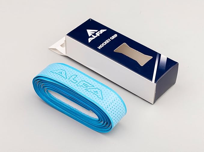 ALFA Taiwani PU Field Hockey Grip | Muliticolor | Pack of 1 | Durable and Moisture-Absorbent | Enhanced Stick Control | Non-Slip Design | Superior Traction | Comfortable and Reliable | Easy to Apply
