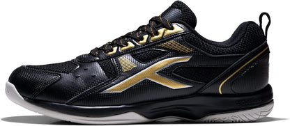 HUNDRED Raze Non-Marking Professional Badminton Shoes for Men | Suitable for Indoor Tennis/Squash/Table Tennis/Basketball & Padel
