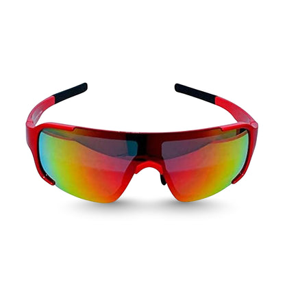 DSC Speed | Red | Polarized UV Protection Sunglasses | Light Weight, Durable, Matt Finished, Premium Looks | Men | Cricket Sunglasses