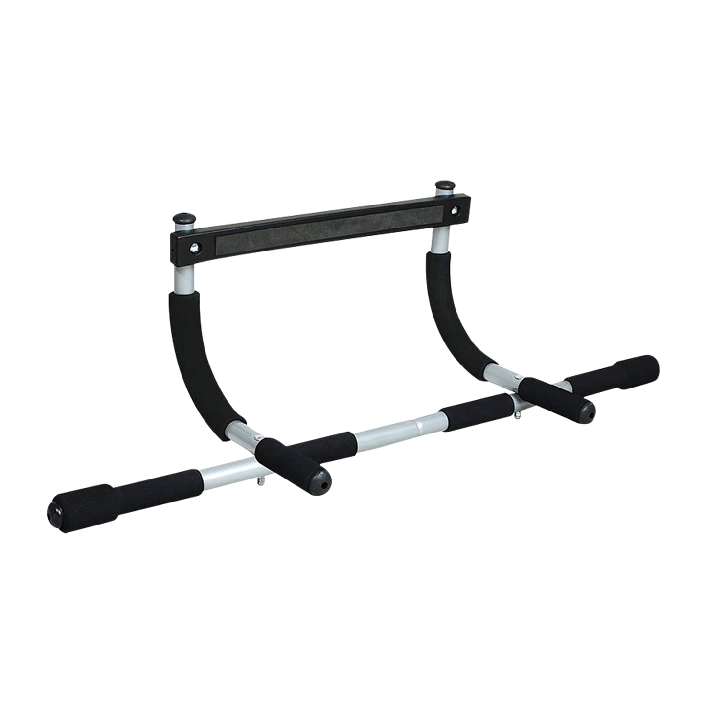 Endless EL1037 Stainless Steel Curved Pull Up Bar for Home Wall | Material : Stainless Steel | For Strengthening Exercises at Home or Gym with Anti-Skid Cushion Grip | For Adult, Men and Women