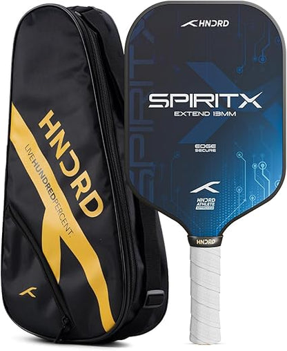 Hundred Spirit-X Extend Pickleball Racket | USA-approved | 13 mm Power Core | Lightweight, durable construction | Improved spin surface | Comfort grip