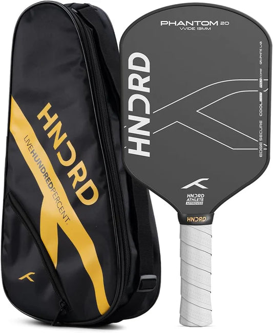 Hundred Phantom 20 Pickleball Racket | Power Play | Includes Free Bag