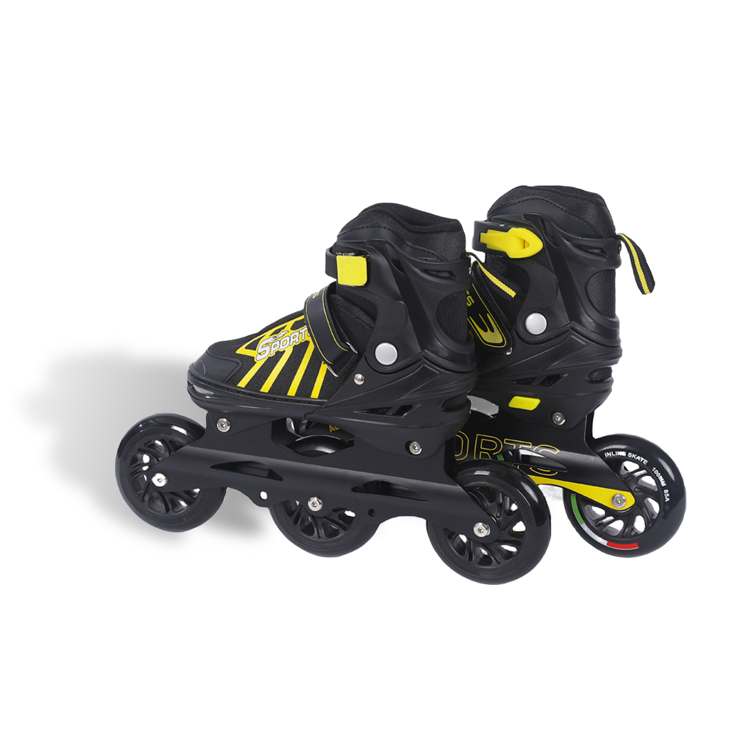 Endless EL1031 Inline Adjustable Skates for 3 to 6 Years | Aluminium Chassis and 100 mm PU Three Wheels | With ABEC 9 Bearings | Indoor and Outdoor