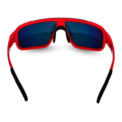 DSC Speed | Red | Polarized UV Protection Sunglasses | Light Weight, Durable, Matt Finished, Premium Looks | Men | Cricket Sunglasses