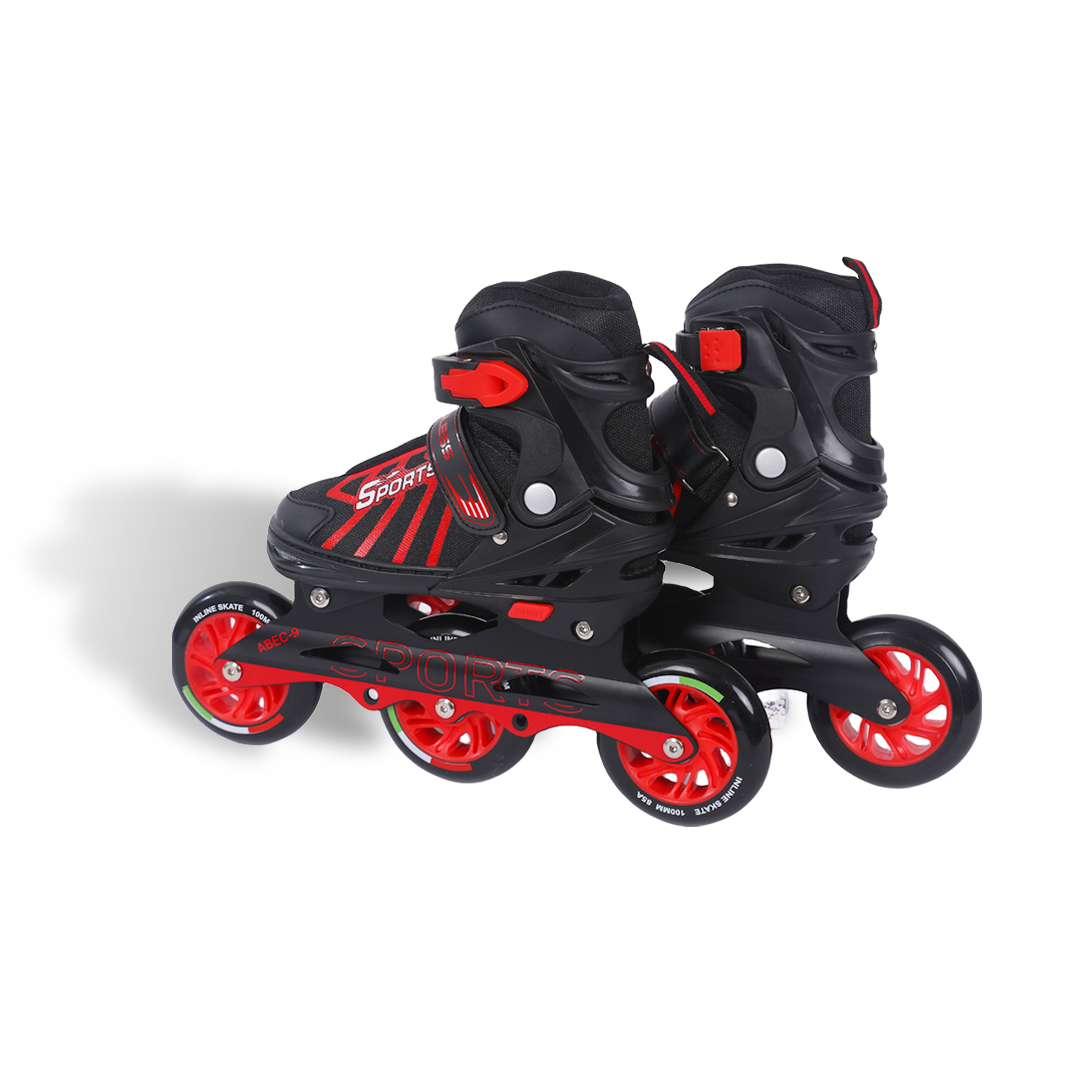 Endless EL1031 Inline Adjustable Skates for 3 to 6 Years | Aluminium Chassis and 100 mm PU Three Wheels | With ABEC 9 Bearings | Indoor and Outdoor