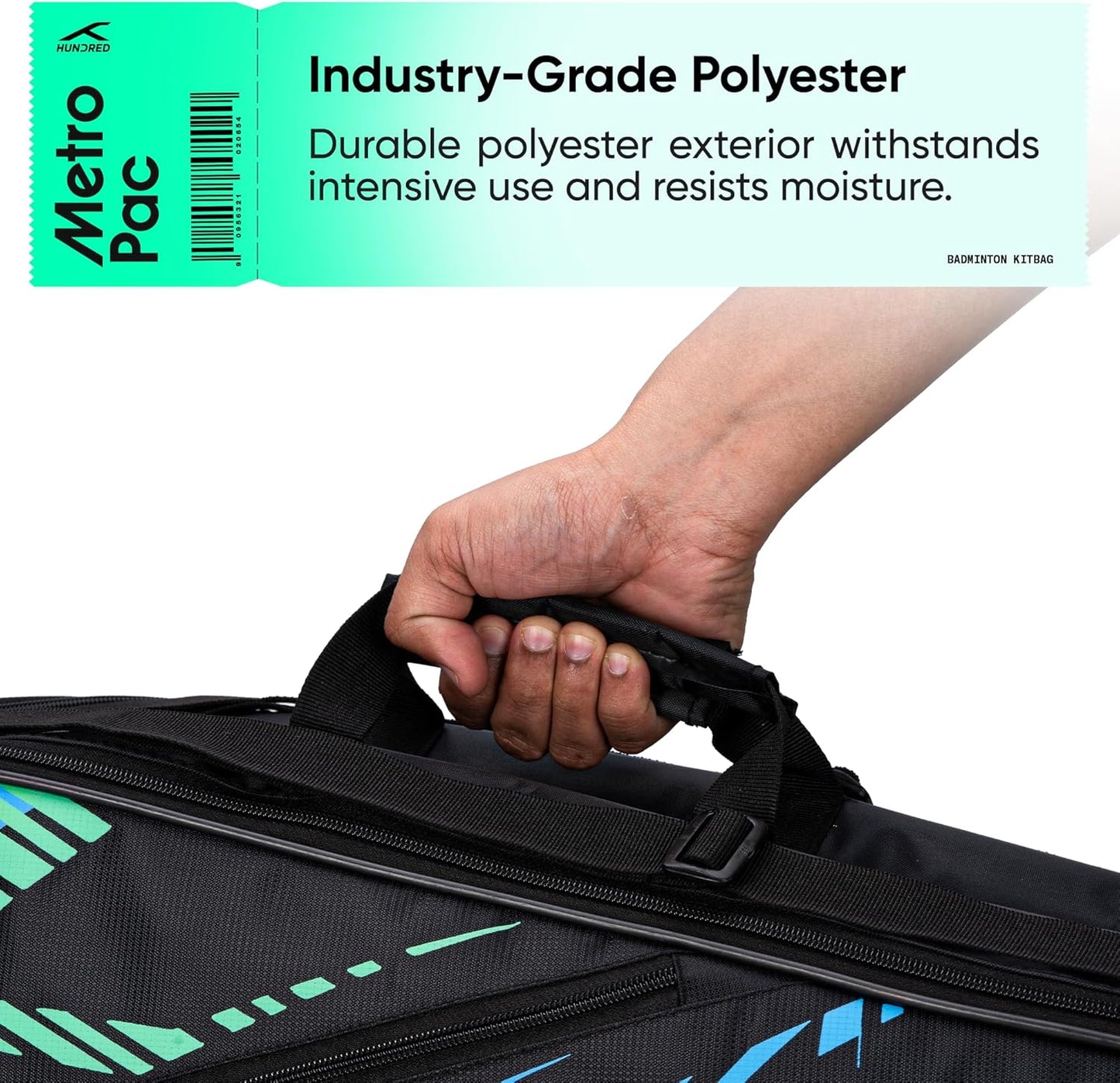 HUNDRED Metro Pack Badminton Kit-Bag (Size L)