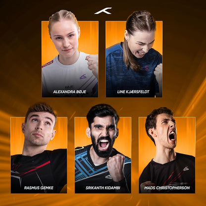 HUNDRED Powertek 2000 PRO Graphite Strung Badminton Racket with Full Racket Cover | For Intermediate Players | Weight: 90 grams | Maximum String Tension