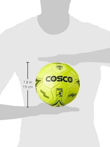 Cosco Rio Polyvinyl Chloride Football, Size 3, (Multicolor)