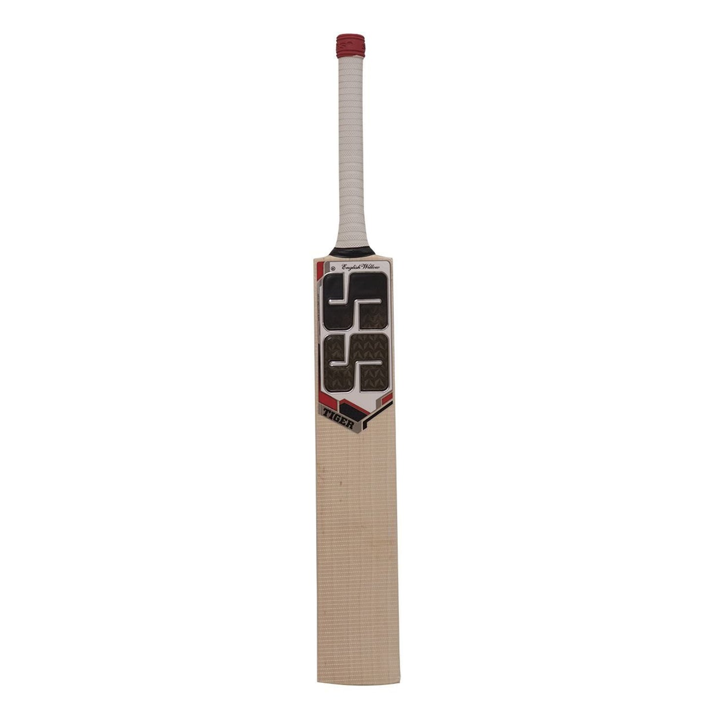 SS Tiger Cricket Bat For Mens and Boys (Beige, Size -5) | Material: English Willow | Lightweight | Free Cover | Ready to play | For Professional Player | Ideal For Leather Ball