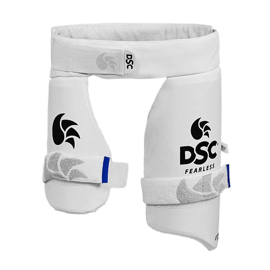 DSC Condor Surge Cricket Thigh Pad| Material: PVC | High Density Foam Inside | Towel Back for Absorption