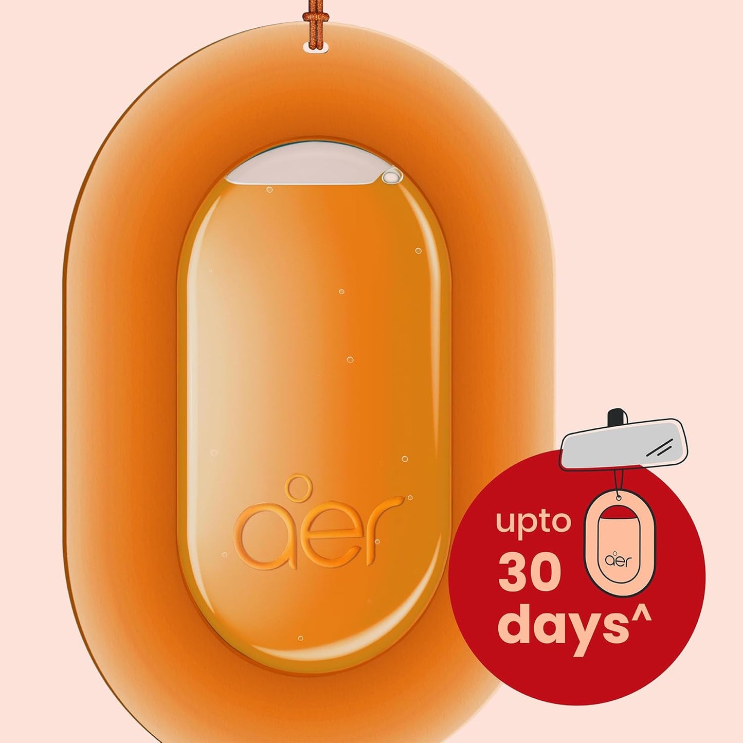 Godrej Aer O Hanging Car Air Freshener | Assorted Pack of 3 | Cool Aqua, Must After Smoke, Rose Blossom