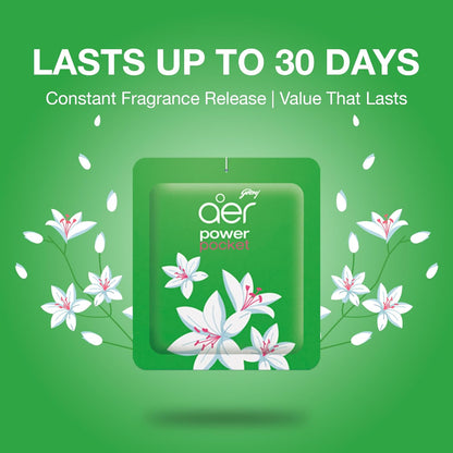 Godrej Aer Power Pocket Bathroom Fragrance - Floral Delight