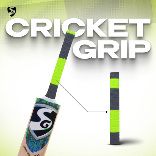 SG Hexa Cricket Bat Grip | 3 Pcs | Color: White | Size: Standard | Material: Rubber | Durable and Long lasting | Strong and Sturdy | Shock Absorption | Enhanced Performance