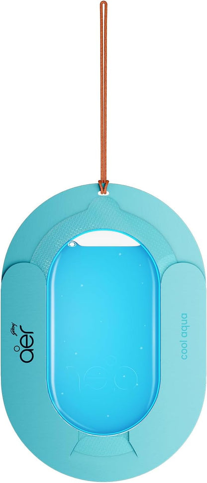 Godrej aer O – Hanging Car Air Freshener | Car Accessories | Cool Aqua (7.5g)