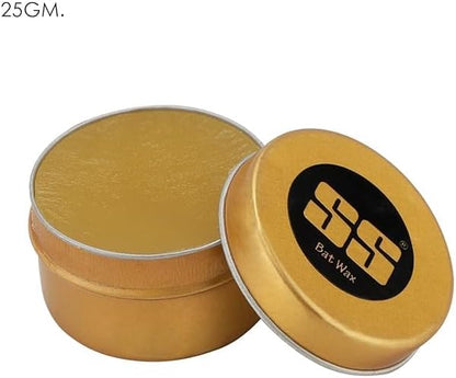 SS Bat Wax 25gm | Pack of 1 | Maintain Moisture Levels in the Willow | Preserve Looks & Extend Life of Cricket Bat | Reduces Chances of Cracking & Splitting | Premium Grade Formula for Superior Care