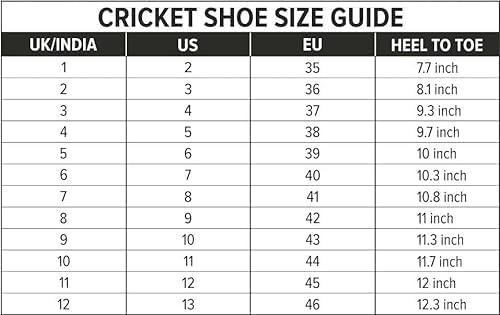 DSC Jaffa 22 Cricket Sport Shoes | for Men & Boys | Breathable Mesh | Non-Slip Sole | Improved Stability | Embossed Design | Durable & Lightweight