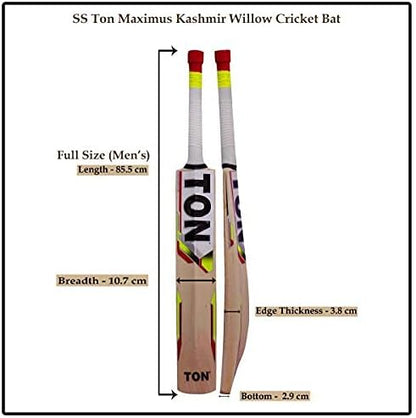 SS Mens TONKW005 Cricket Bat Beige Short Grip