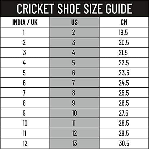 DSC Men's Jaffa 22 Cricket Shoes, Spikes