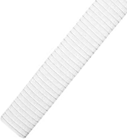 DSC Ring Line Cricket Bat Grip (White, Standard Size) Material: Rubber Soft Feel Grip Better Shock Absorption (Pack of 1)