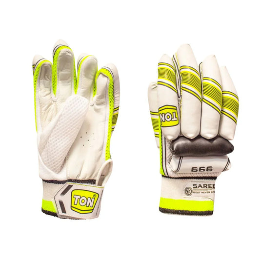 SS TON 999 Cricket Batting Gloves | Multicolor | Size: Boys | For Right-Hand Batsman
