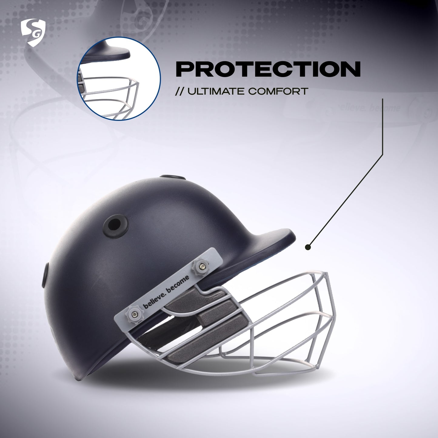 SG Cricket Helmet SG OPTIPRO (L)