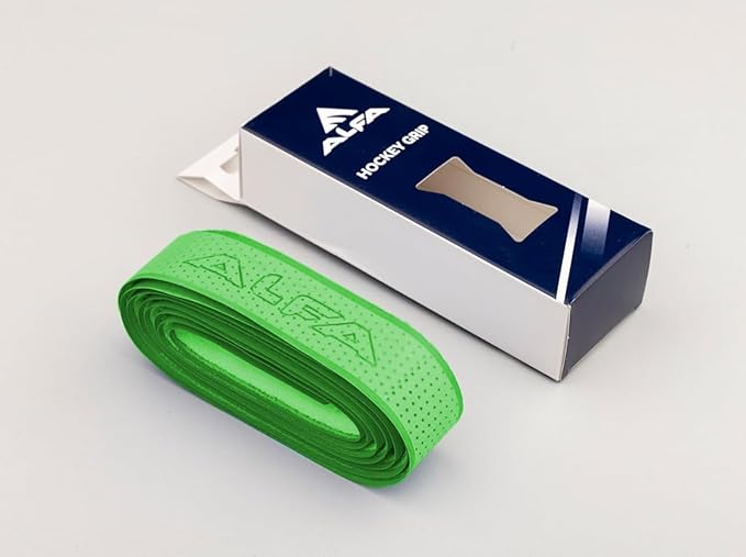 ALFA Taiwani PU Field Hockey Grip | Muliticolor | Pack of 1 | Durable and Moisture-Absorbent | Enhanced Stick Control | Non-Slip Design | Superior Traction | Comfortable and Reliable | Easy to Apply