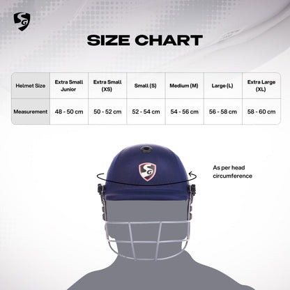 SG Cricket Helmet SG BLAZETECH XL