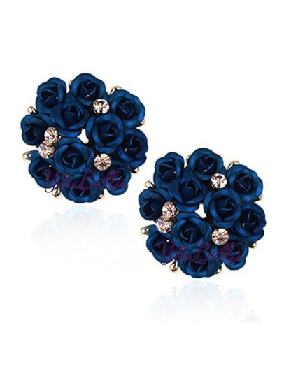 Youbella Stylish Party Wear Jewellery Gold Plated Studs Earrings For Women