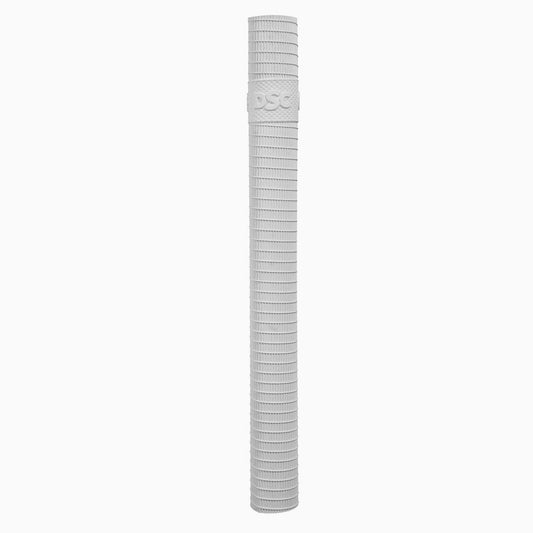 DSC Rubber Ring Line Cricket Bat Grip (White, Full)