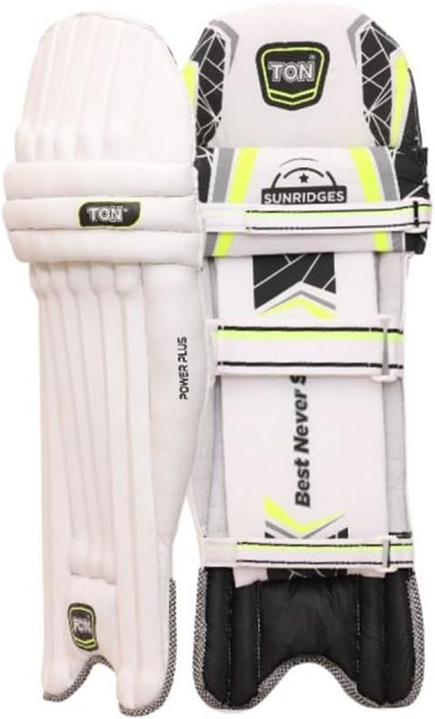 SS TON Super Cricket Batting Pad | Multicolor | Size: Men | Closure Type: Hook and Loop | For Left-Hand Batsman