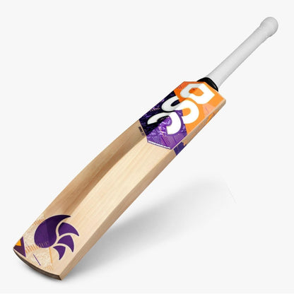 DSC KRUNCH 440 Kashmir Willow Junior Cricket Bats | Color: Beige | Size: 2 | Material: KW Wood | Massive Edges | Exquisite Balance | Pronounced Bow | Cushioned Grip