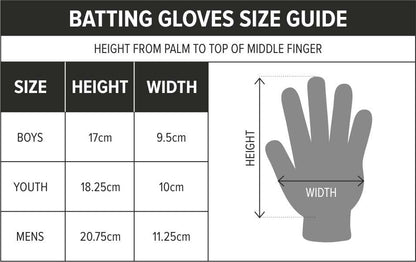 DSC Spliit 5000 Cricket Batting Gloves|Pre-Curved Fingers |High-Quality Leather Palm | Superior Frip and Feel | Airflow Gusset for Ventilation