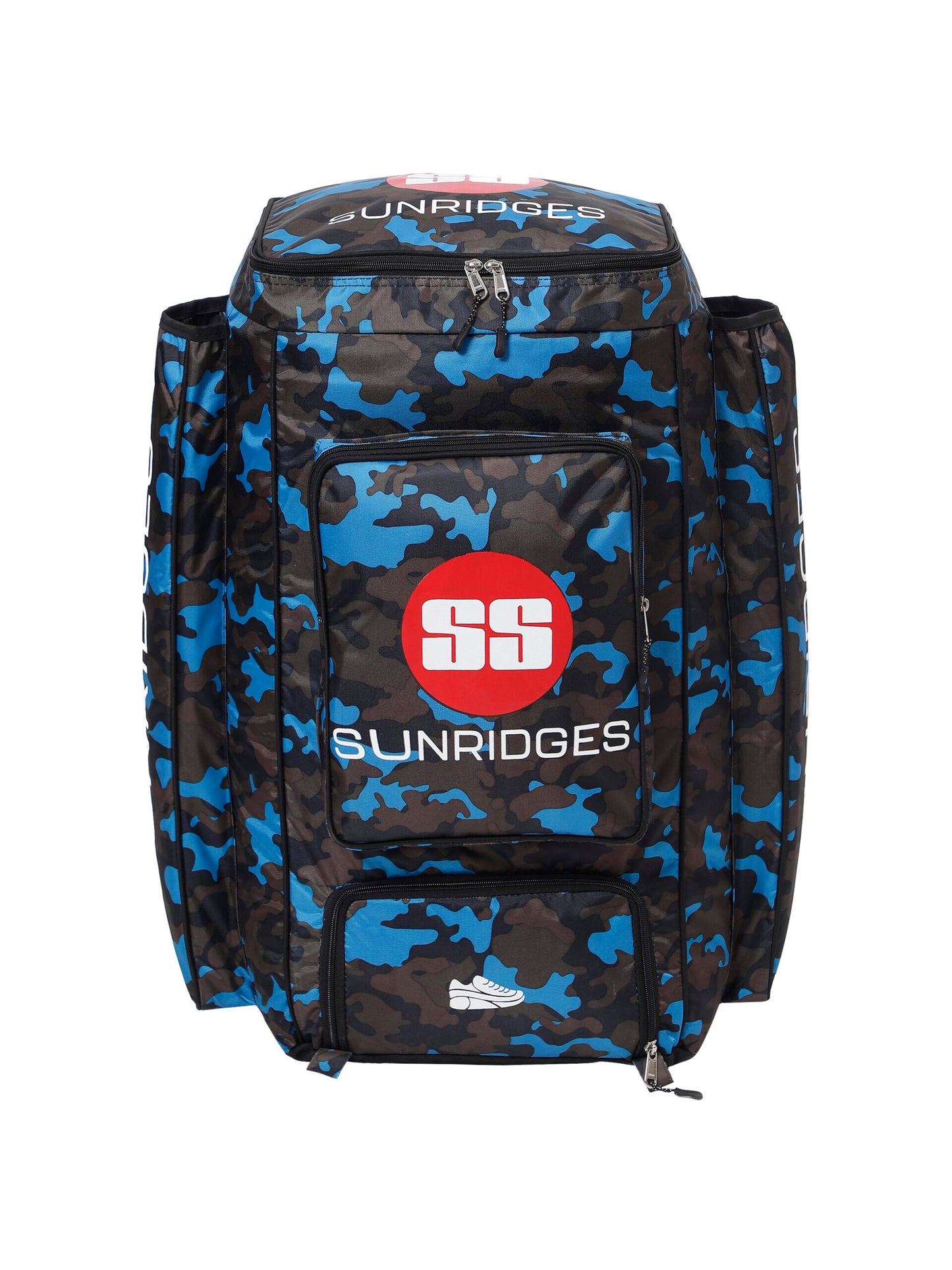 SS Camo Duffle Cricket Kit Bag | Size: Large | Light Weight with Attractive Design | Weather-Resistant | Spacious Storage | Comfort | Stylish and Sporty | Shoulder Straps