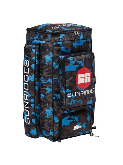 SS Camo Duffle Cricket Kit Bag | Size: Large | Light Weight with Attractive Design | Weather-Resistant | Spacious Storage | Comfort | Stylish and Sporty | Shoulder Straps