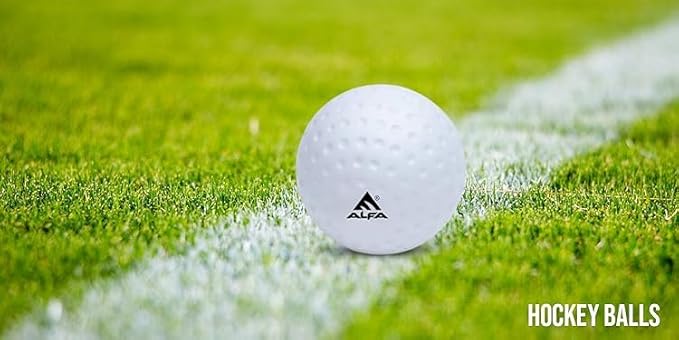 ALFA AB-93 Dimple Field Hockey Ball Size : Standard | PU Material |Precision and Control | Optimal Performance |Training and Matches