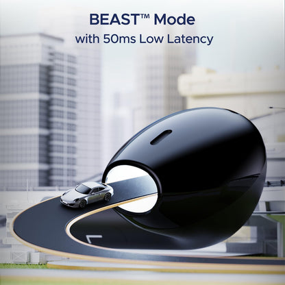 boAt Airdopes Joy, 35Hrs Battery, Fast Charge, IWP Tech, Low Latency, 2Mic ENx, Type-C Port, v5.3 Bluetooth Earbuds, TWS Ear Buds Wireless Earphones with mic(Jet Black)