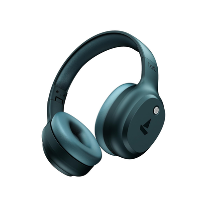 boAt Rockerz 421 Wireless Bluetooth Headphones (2025 Launch) | 40H Battery, 40mm Drivers, 40ms Low Latency Gaming Mode, ENx Mic Technology, Bluetooth v5.4, Integrated Controls(Bold Blue)