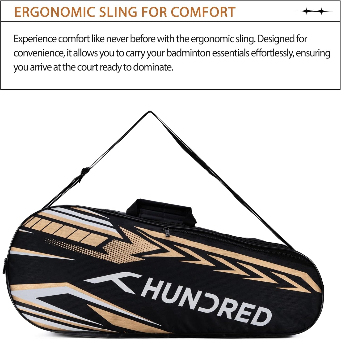 HUNDRED Urban Pod Badminton Kit-Bag (Size L)