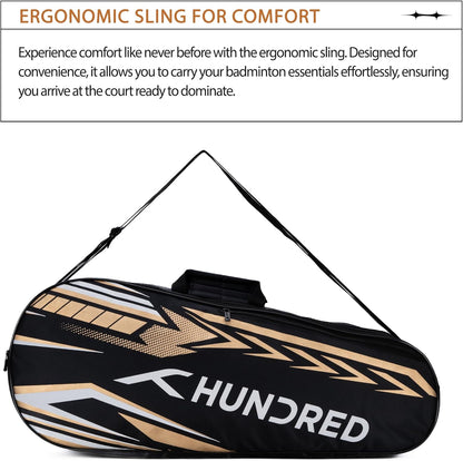 HUNDRED Urban Pod Badminton Kit-Bag (Size L)