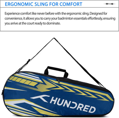 HUNDRED Urban Pod Badminton Kit-Bag (Size L)