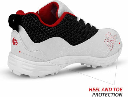 DSC Rigor X Cricket Shoes for Boys and Mens, Lightweight and Breathable Mesh