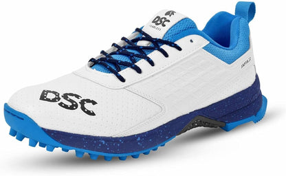 DSC Jaffa 22 Cricket Sport Shoes | for Men & Boys | Breathable Mesh | Non-Slip Sole | Improved Stability | Embossed Design | Durable & Lightweight