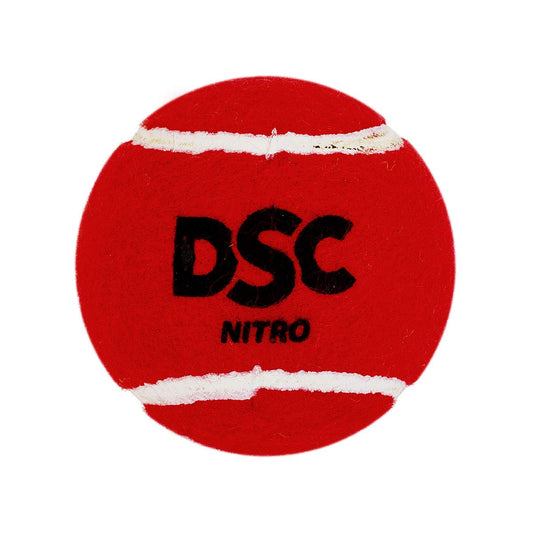 DSC Nitro Heavy Tennis Ball (Red) (Pack of 2)