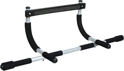 Endless EL1037 Stainless Steel Curved Pull Up Bar for Home Wall | Material : Stainless Steel | For Strengthening Exercises at Home or Gym with Anti-Skid Cushion Grip | For Adult, Men and Women