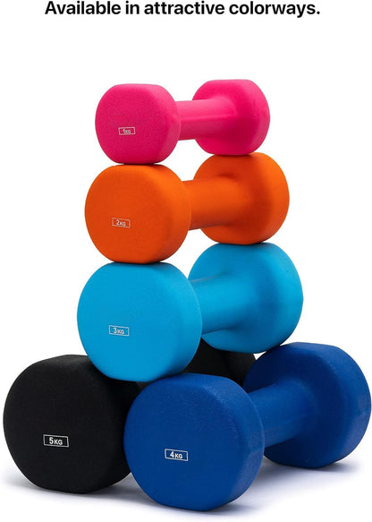 anythingbasic ab. Neoprene Dumbbell, Fitness Gym Exercise 2 Dumbbell