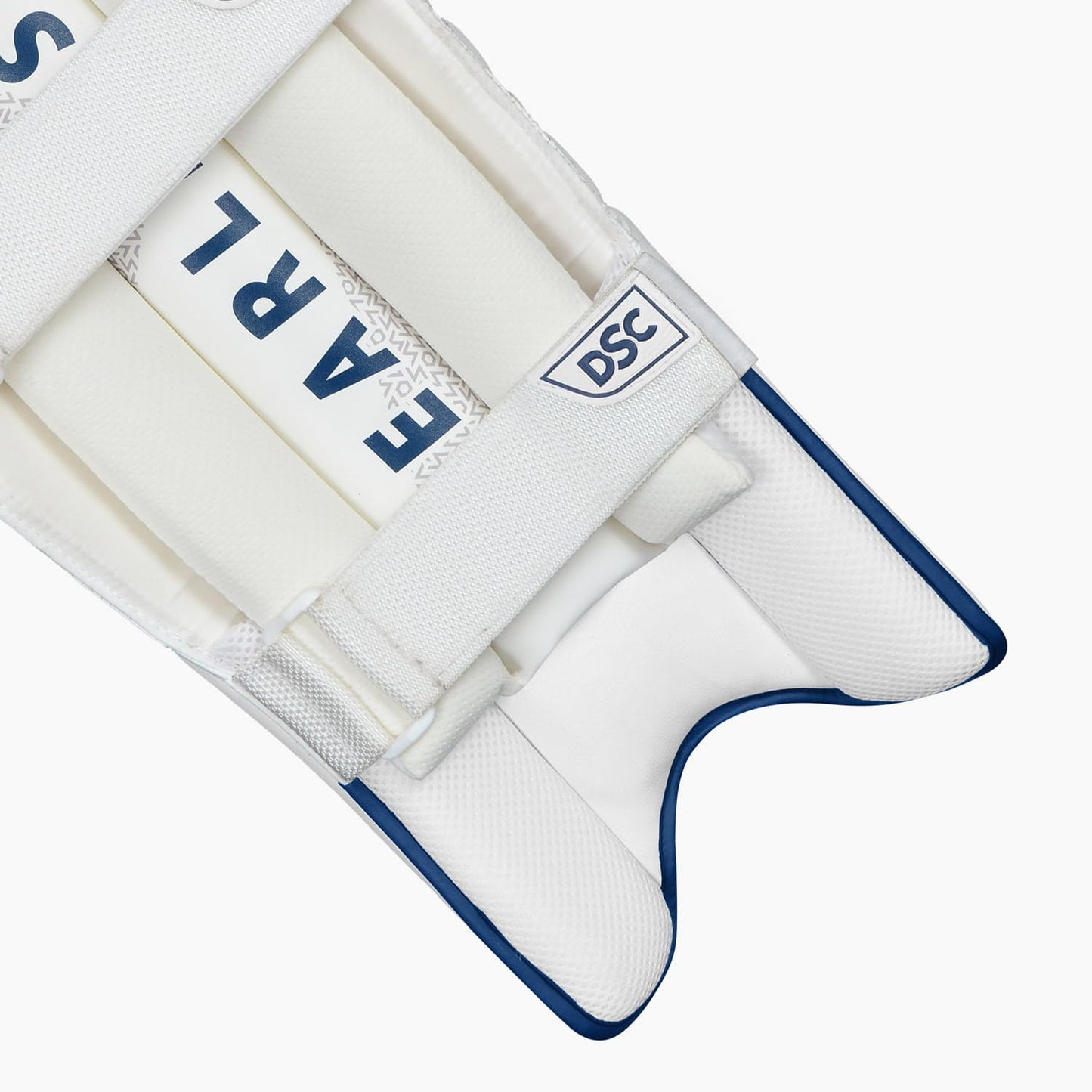 DSC Pearla X3 Cricket Wicket Keeping Legguard | Color: White | Size:Youth | Material: PU and Mesh | Wrap Around Side Wing Protection | Ultra Durable PVC Facing | Breathable Mesh Bolsters